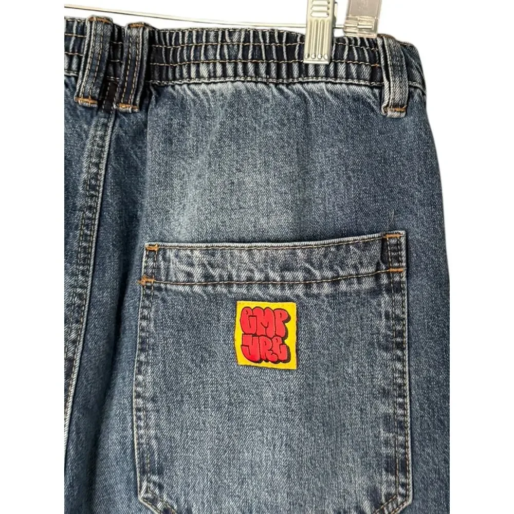 Empyre Johnny Medium Wash Elasic Waist Skate Jeans Men’s Medium